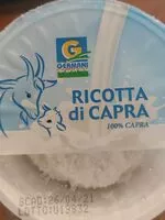 Mängden socker i Ricotta di capra