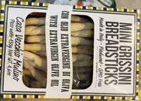 Mängden socker i Mini gressini breadsticks