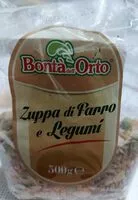 Mängden socker i Zuppa di farro e legumi