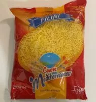 Mängden socker i Pasta all’uovo