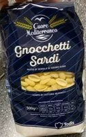 Mängden socker i Gnocchetti Sardi