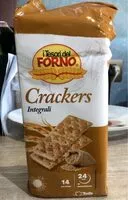 Mängden socker i Crackers integrali