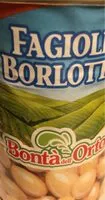 Mängden socker i Fagioli borlotti