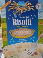 Mängden socker i Riso Roma