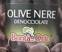 Mängden socker i Olive nere denocciolate