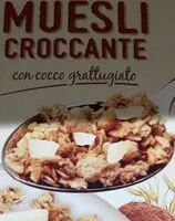 Mängden socker i Muesli croccante