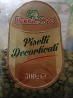 Mängden socker i Piselli spezzati