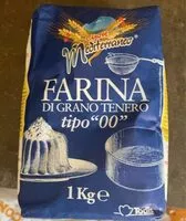 Mängden socker i Farina di grano tenero tipo “00”