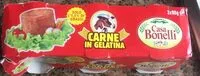 Mängden socker i Carne on gelatina