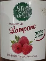 Mängden socker i Composta di Lampone
