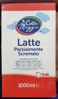 Mängden socker i Latte parzialmente scremato