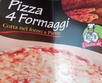Mängden socker i Pizza 4 formaggi