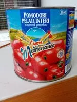 Mängden socker i Pomodori pelati interi