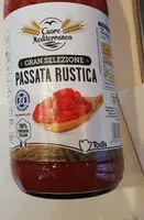 Mängden socker i Passata rustica