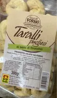 Mängden socker i Taralli pugliesi