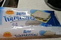 Mängden socker i Pane per tramezzini