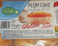Mängden socker i Plum cake SoloSano