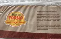 Mängden socker i Fette biscottate integrali