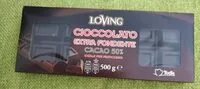 Mängden socker i Loving Cioccolato extra fondente