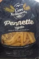 Mängden socker i Pasta cuore mediterrNeo