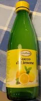 Mängden socker i Succo di Limone