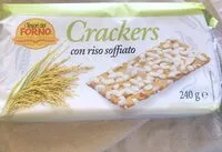 Mängden socker i Crackers con riso soffiato