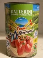 Mängden socker i Datterini - pomodori non pelati interi
