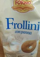 Mängden socker i Frollini con panna