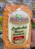 Mängden socker i Lenticchie rosse decorticate