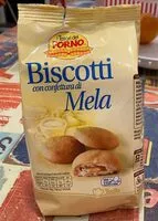 Mängden socker i Biscotti con confettura di mela