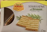 Mängden socker i SCHIACCIATINA