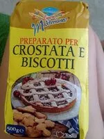 Mängden socker i Preparato per crostata con biscotti