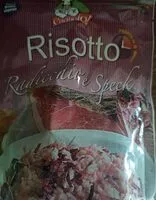 Mängden socker i Risotto Radicchio e Speck