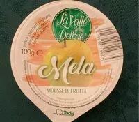 Mängden socker i Mousse di frutta