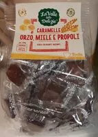 Mängden socker i Caramelle orzo miele e propoli