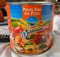 Mängden socker i Polpa fine per pizza