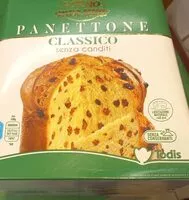 Mängden socker i Panettone classico senza canditi