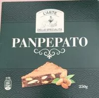 Mängden socker i Panpepato
