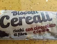 Mängden socker i Biscotti cereali