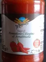 Mängden socker i sugo di pomodoro ciliegino all'arrabbiata