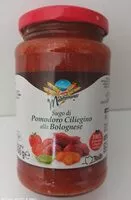 Mängden socker i Sugo di pomodoro ciliegino alla bolognese