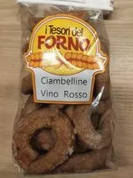 Mängden socker i Ciambelline al vino rosso