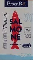 Mängden socker i Filetti di salmone al naturale