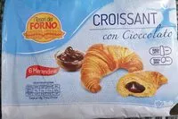Mängden socker i Croissant con cioccolato