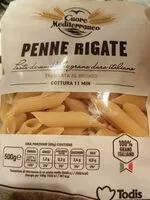 Mängden socker i Penne rigate