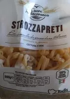 Mängden socker i Strozzapreti pasta todis