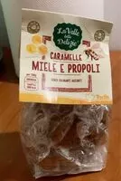 Mängden socker i Caramelle Miele e Propoli