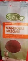 Mängden socker i Mandorle sgusciate