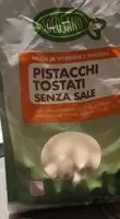 Mängden socker i Pistacchi tostati senza sale