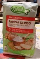 Mängden socker i Farina di riso